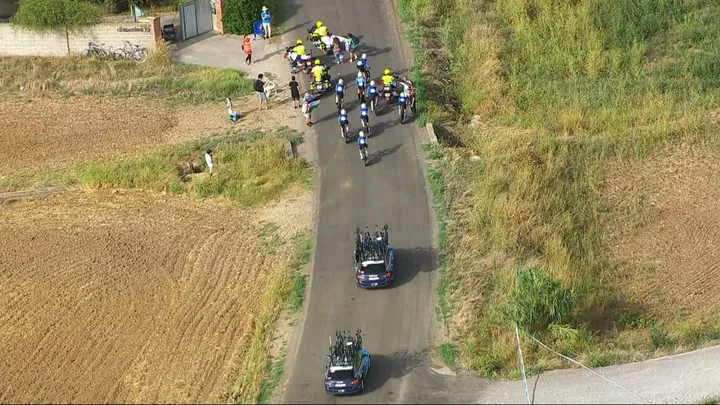 Pro-palästinensische Demonstranten stoppen das israelische Zeitfahren bei der Vuelta a España