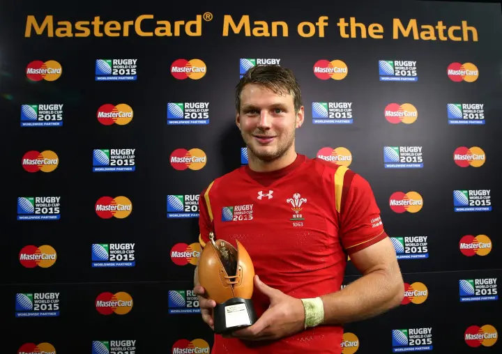 during the 2015 Rugby World Cup Pool A match between England and Wales at Twickenham Stadium on September 26, 2015 in London, United Kingdom.