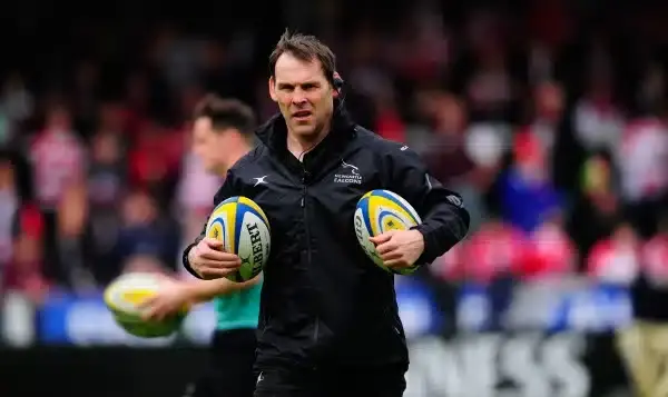<> at Kingsholm Stadium on April 25, 2015 in Gloucester, England.