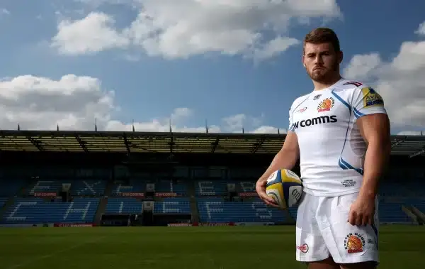  during the photocall at Sandy Park on September 8, 2015 in Exeter, England. (Photo by Dan Mullan/Getty Images)