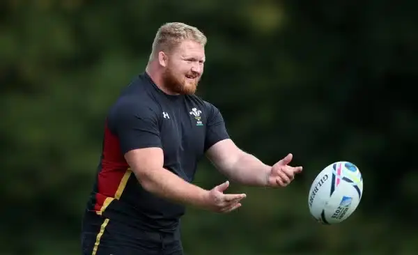 during a Wales media session on September 16, 2015 in Cardiff, United Kingdom.