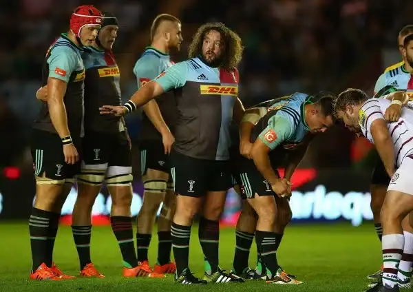 <> at Twickenham Stoop on September 25, 2015 in London, England.