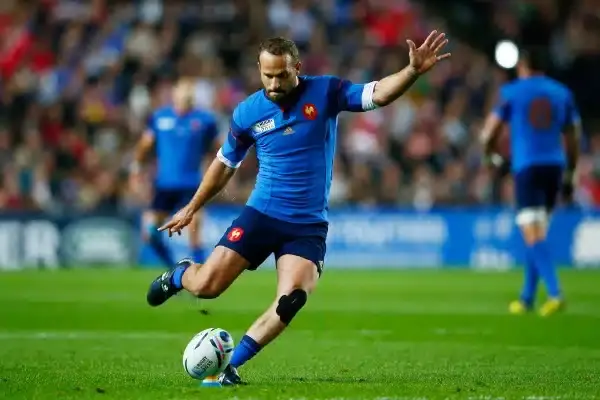 during the 2015 Rugby World Cup Pool D match between France and Canada at Stadium mk on October 1, 2015 in Milton Keynes, United Kingdom.