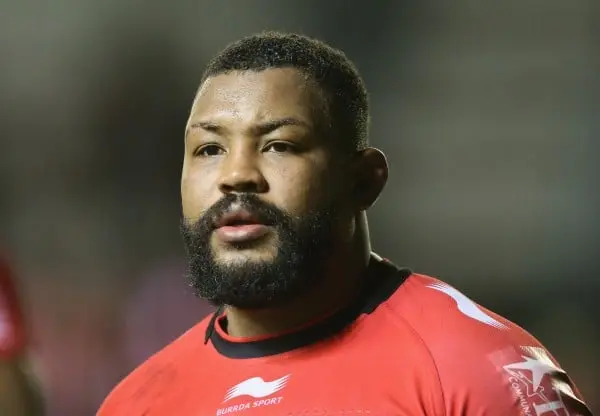 TOULON, FRANCE - DECEMBER 13: Steffon Armitage of Toulon looks on during the European Rugby Champions Cup pool three match between RC Toulon and Leicester Tigers at Felix Mayol Stadium on December 13, 2014 in Toulon, France. (Photo by David Rogers/Getty I