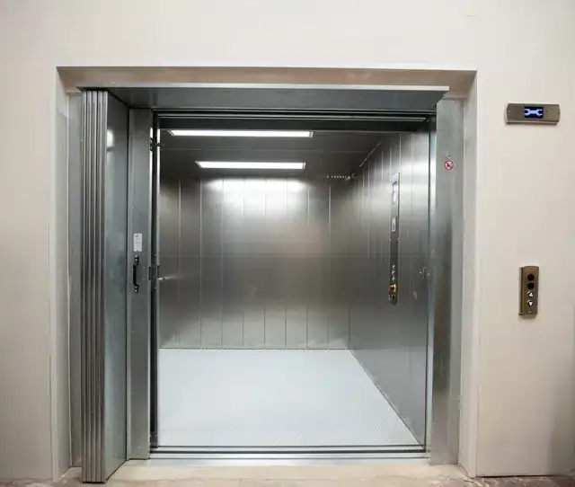 goods lift installation012