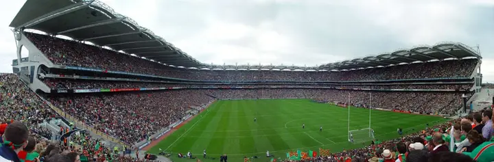 croke park from the hill 2004 all ireland football championship final