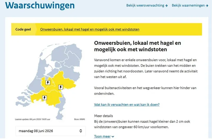 Waarschuwingen