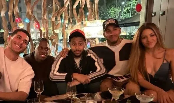lewis hamilton shakira