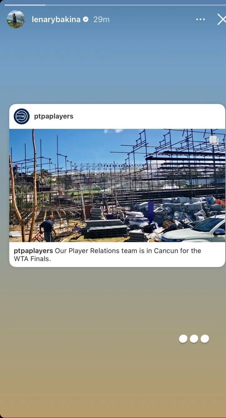 Elena Rybakina publica mensagem enigmática no WTA Finals