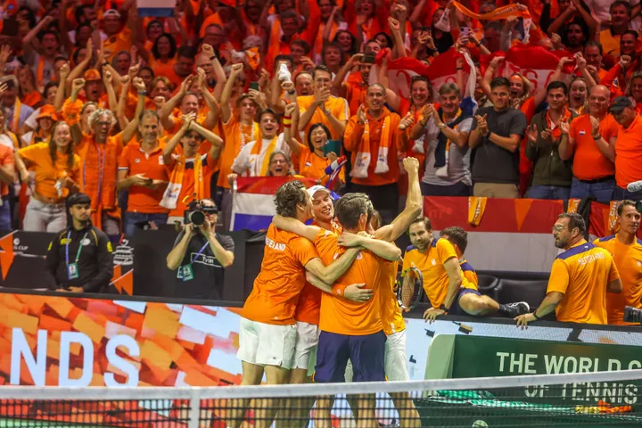 Davis Cup 2024 Zandschulp Koolhof Griekspoor