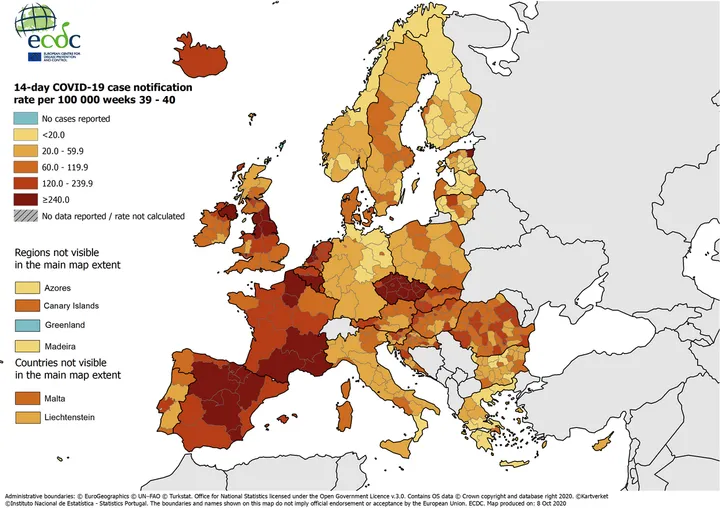 w39 40 covid subnational last 2week