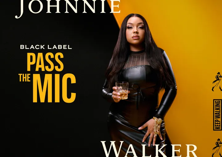 latifah johnnie walker pass the mic