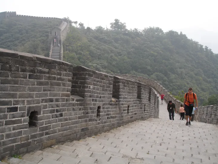 A long, demanding hike along the Wall