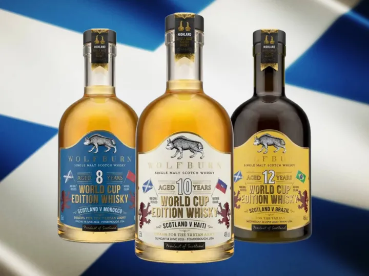 Wolfburn WK whiskys