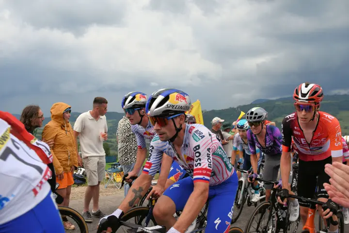 Primoz Roglic in de Tour de France