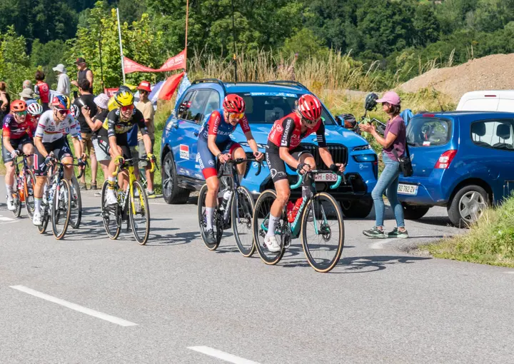 Actiebeeld Tour de France