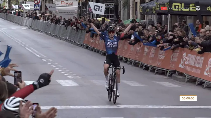 Vollering behaalde in de Volta Femenina de la Comunitat Valenciana haar eerste overwinning sinds haar vertrek bij SD Worx.