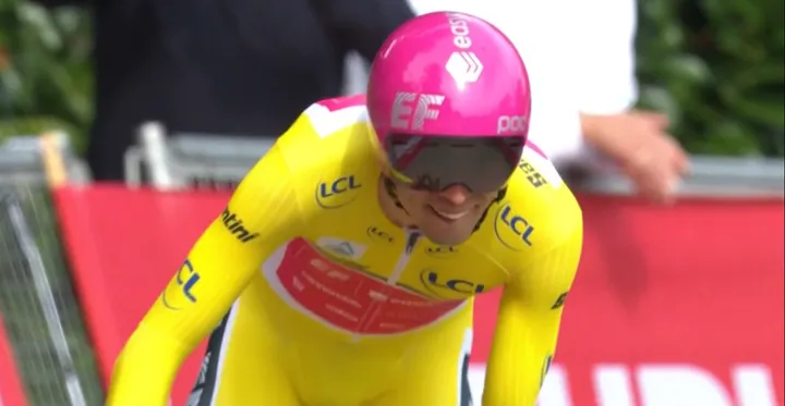 EF Education-EasyPost werd derde en verdedigde met succes de leiding van Alex Baudin in het algemeen klassement.