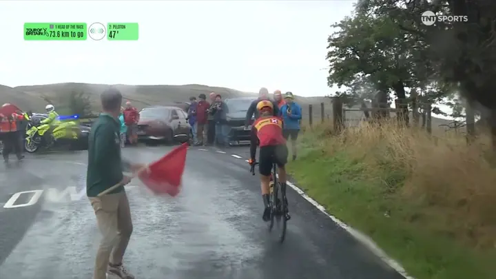 Etappe 2 van de Tour of Britain Women 2026 geneutraliseerd