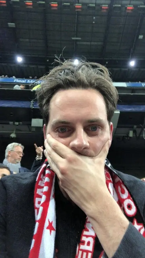 <i>Van de Velde kon zijn ogen niet geloven toen Ajax met 1-4 won bij Real Madrid!</i>