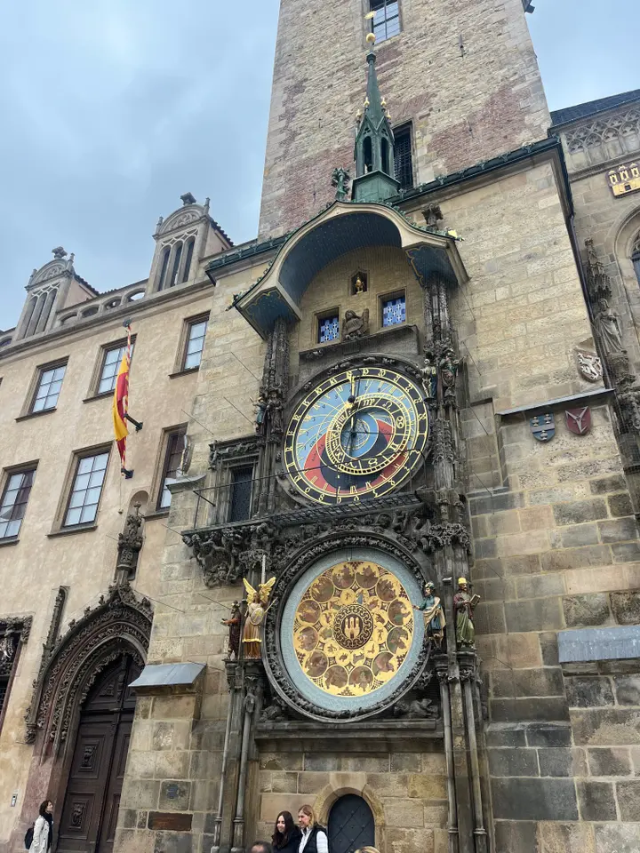 Het astronomische uurwerk van Praag.