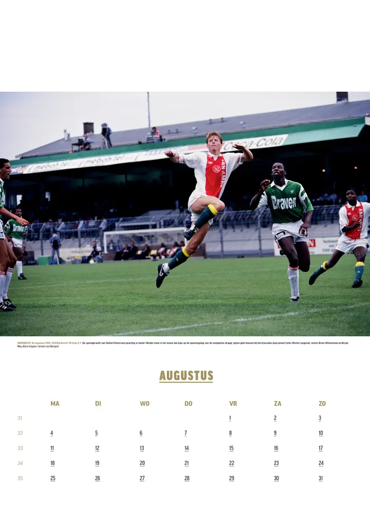 9 ajax kalender augustus