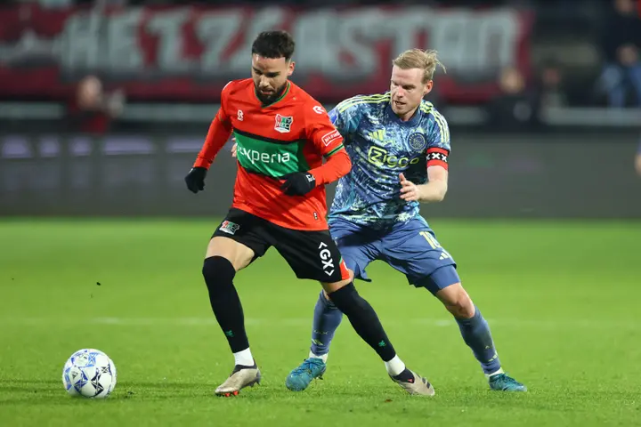 'Volgens mij hadden we zoveel controle en zoveel variatie aan de bal, dat het voor Ajax ook superlastig was om ons onder druk te zetten.'