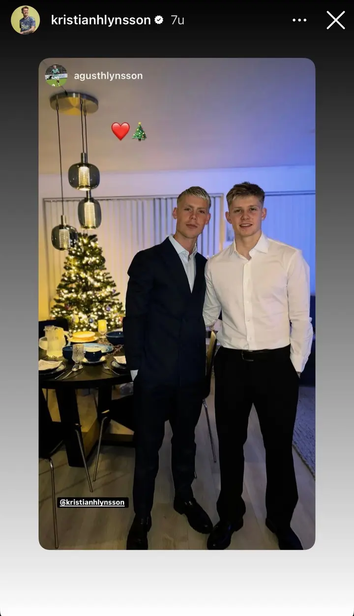 Instagram: @kristianhlynsson