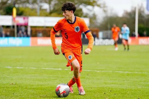 Bastien in actie tegen België Futures O16.