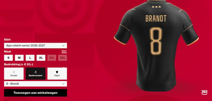 rugnummer brandt