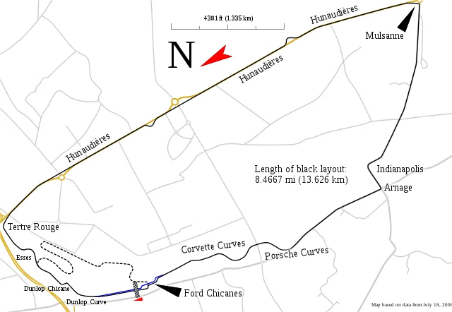 <i>Circuit de la Sarthe, het strijdtoneel van de 91ste editie van de 24 uur van Le Mans (Foto: ongewijzigd, Will Pittenger)</i>