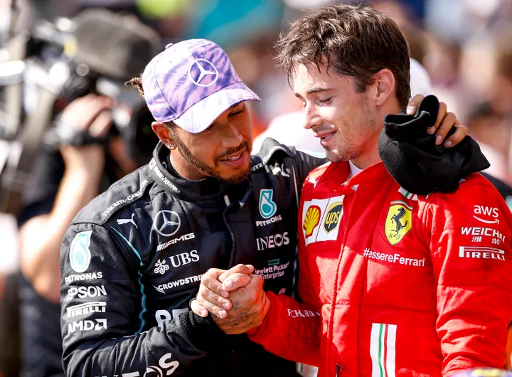 hamilton leclerc silverstone 2021
