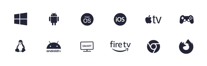 CyberGhost VPN is beschikbaar op bovenstaande diensten.