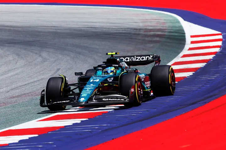 Fernando Alonso, Kwalificatie Grand Prix van Oostenrijk 2023, Red Bull Ring.<br>