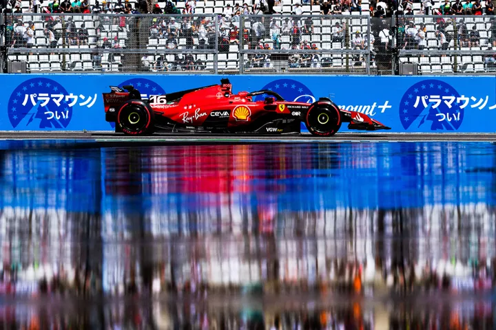 Charles Leclerc, kwalificatie voor de Grand Prix van Japan, Suzuka International
Racing Course, 2023 (Foto: Ferrari F1 Media).