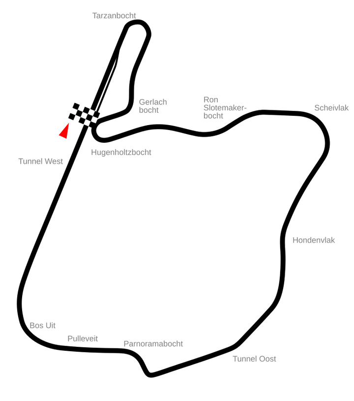 <i>Circuit Zandvoort van 1972 - 1979. (Foto ongewijzigd: Pitlane02)</i>