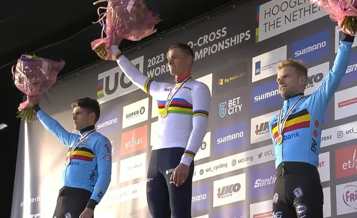 Van der Poel crowned himself this year's world champion in Hoogerheide