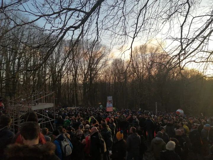 It was absolutely packed in Gavere on Boxing Day
