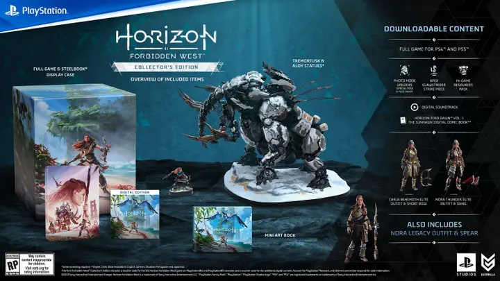 horizon forbidden west collectors editionf1642171470