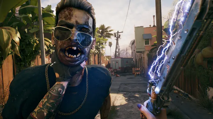 dead island 2 coole zombie en elektrisch wapenf1678295409