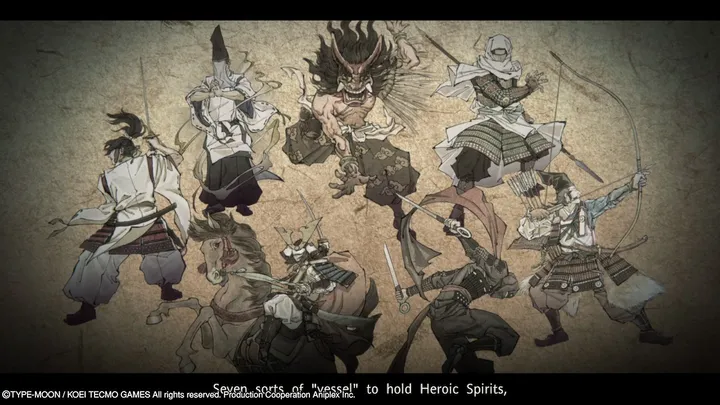 fate samurai remnant 7 servant typesf1696812676