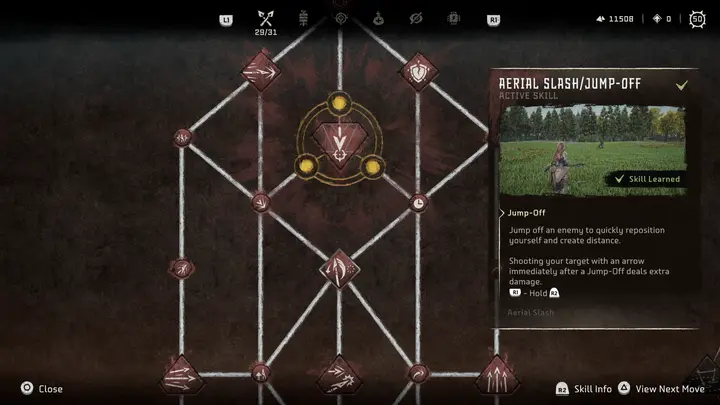 horizon forbidden west vijanden warrior skilltreef1645558487