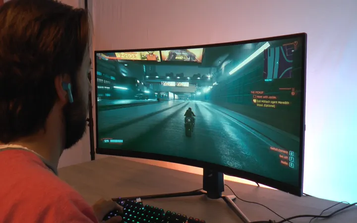 msi mpg artymis 343cqr review gameplay cyberpunk 2077 minf1619078278