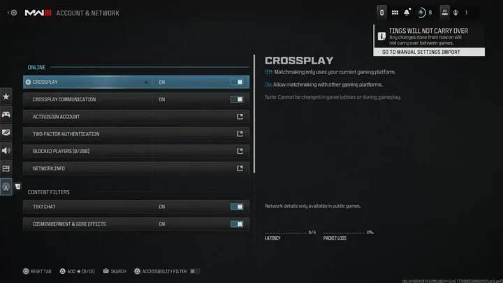 turn off crossplay modern warfare 3 1 1024x576f1699546220