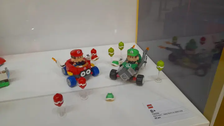 lego mario kart mario en luigi