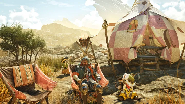 monster hunter wilds tent