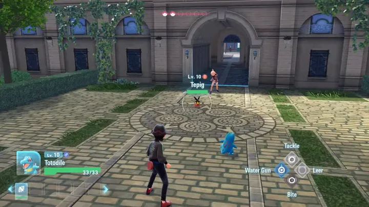 pokemon legends z a battle