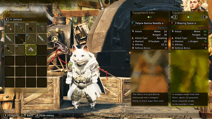 Status voor Palico's is op het moment (nog) het beste!