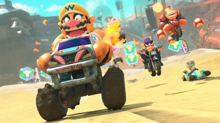 mario kart world gameplay switch 2