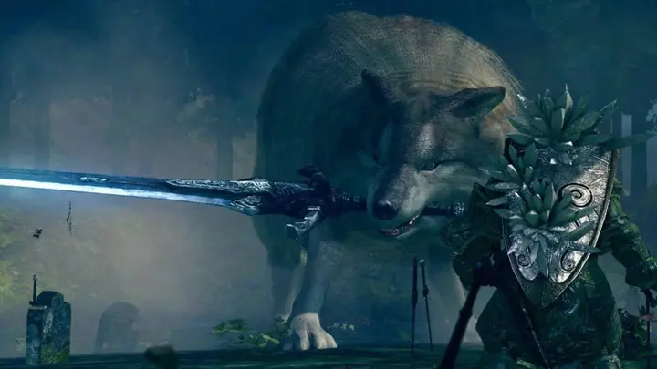 Dark Souls Great Grey Wolf Sif